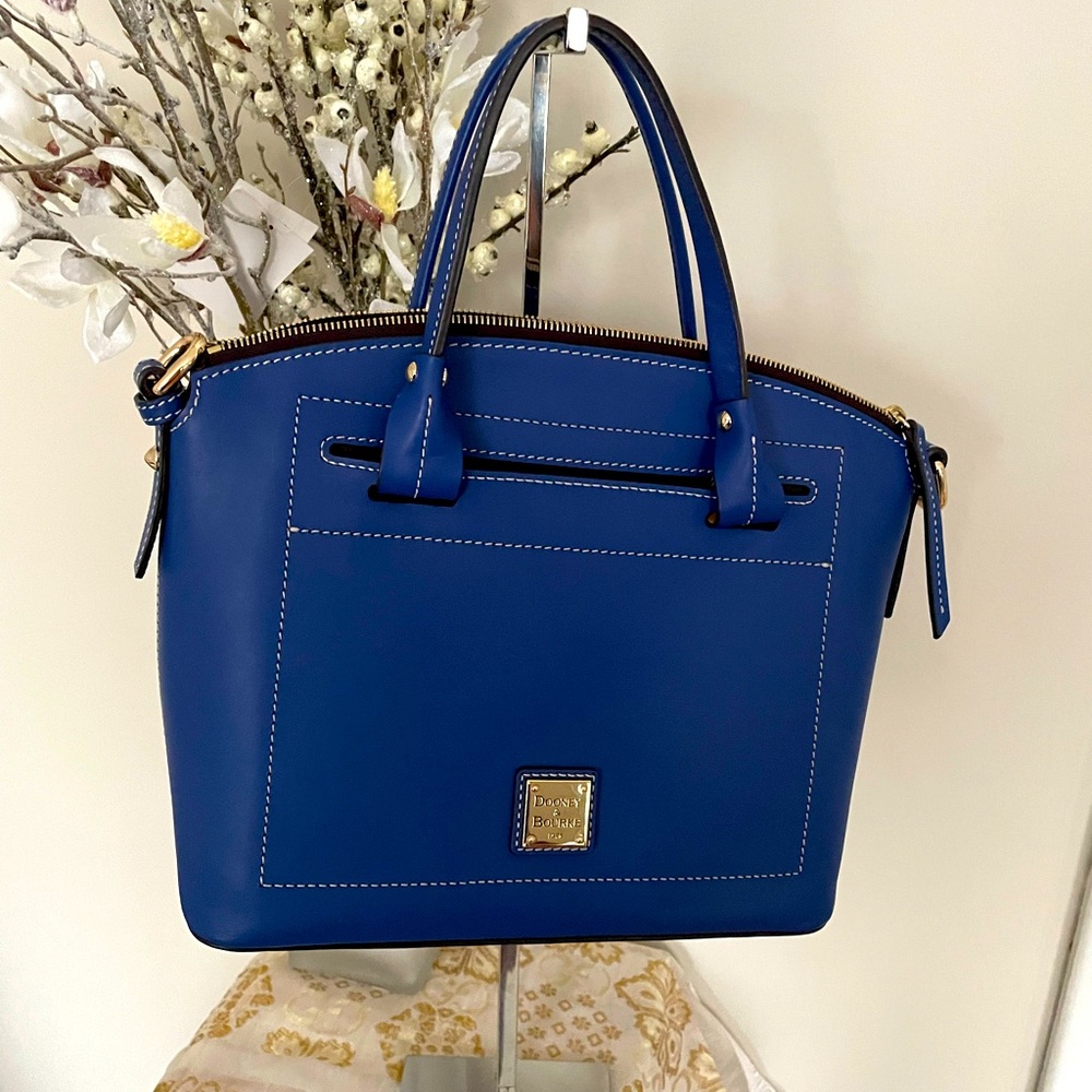 Donney Burke crossbody leather Satchel Bag